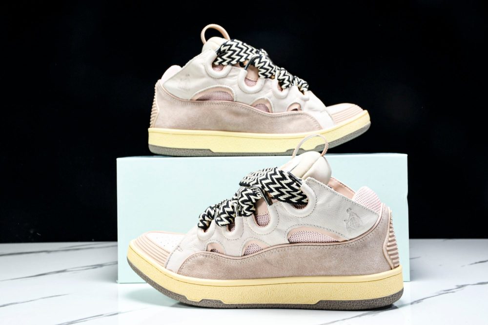 Lanvin Curb Sneaker 'Pink' - Image 24