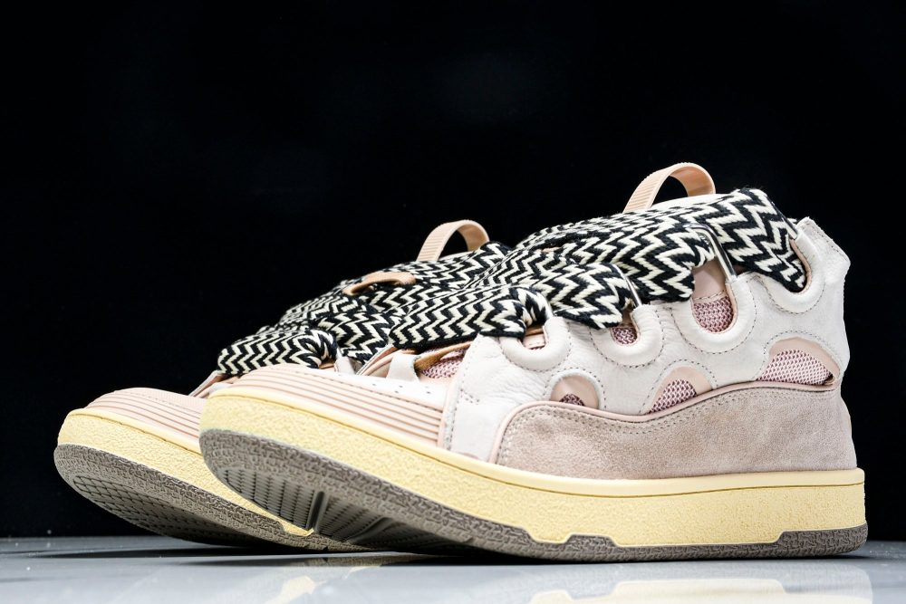 Lanvin Curb Sneaker 'Pink' - Image 2