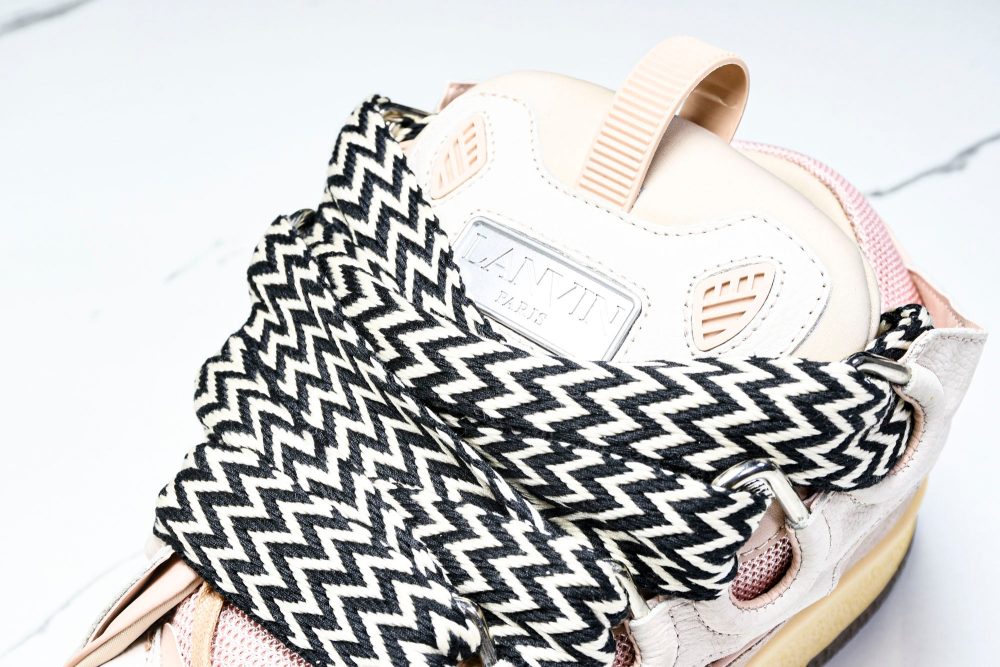 Lanvin Curb Sneaker 'Pink' - Image 10