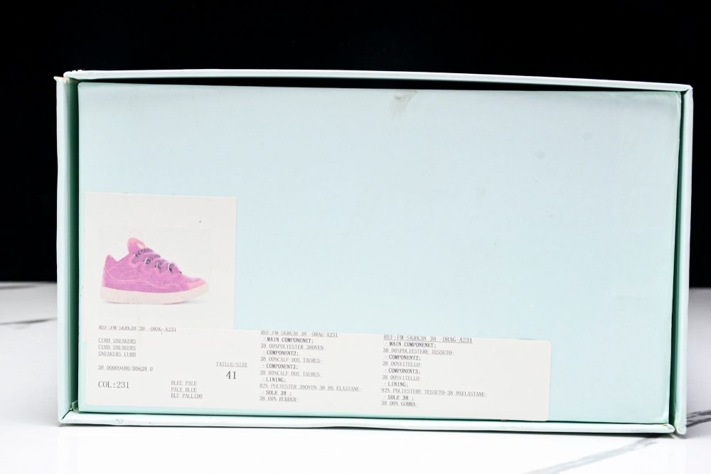 Lanvin Curb Sneaker 'Red' - Image 19
