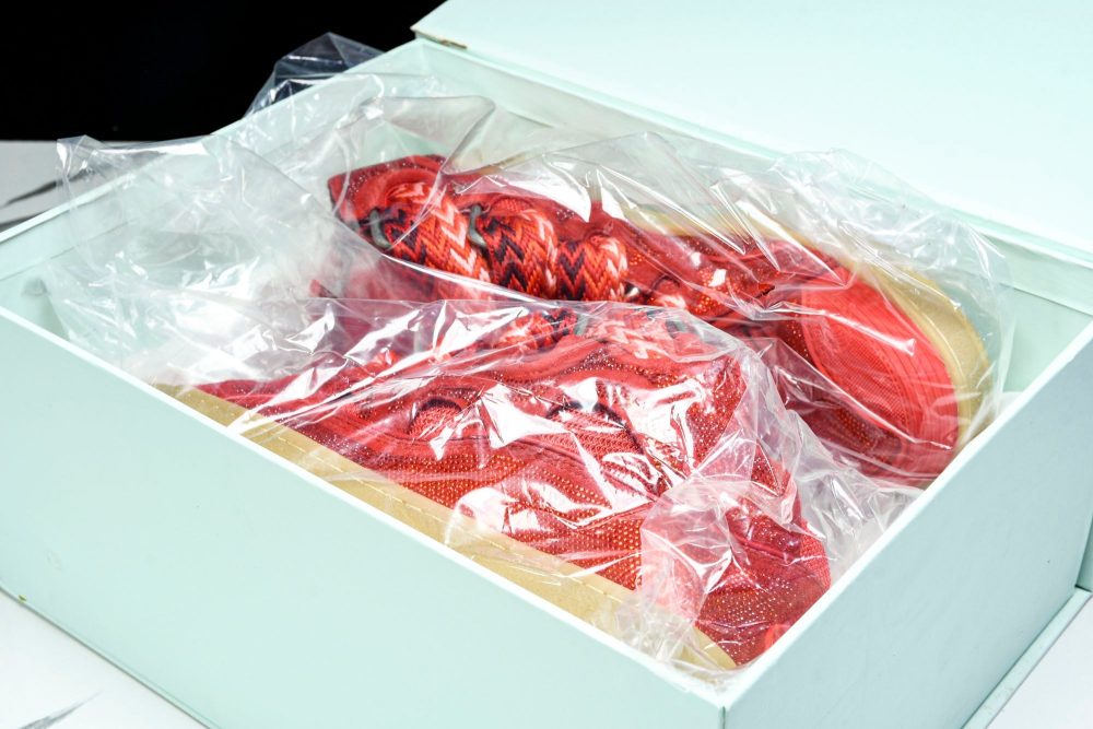 Lanvin Curb Sneaker 'Red' - Image 33