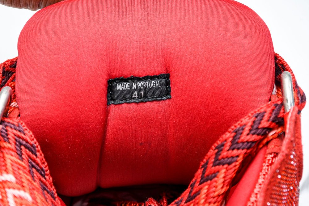 Lanvin Curb Sneaker 'Red' - Image 9