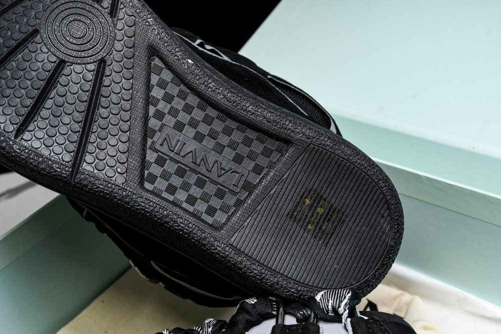 Lanvin Curb Sneaker 'Reflective Black' - Image 20