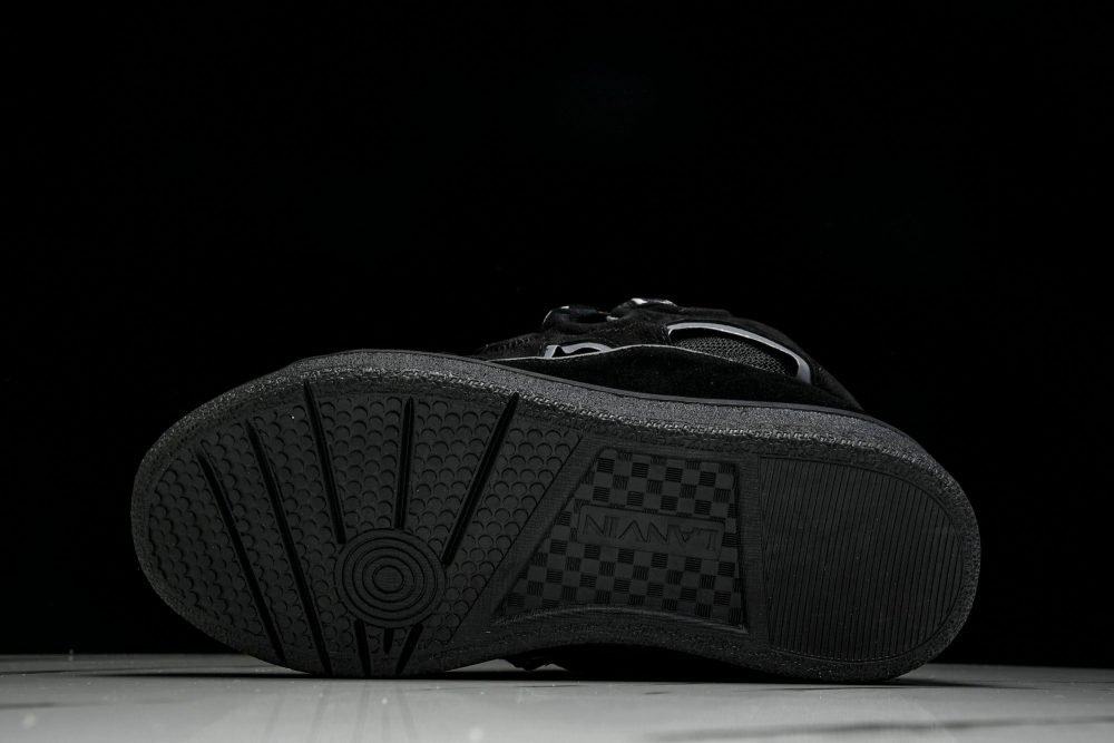 Lanvin Curb Sneaker 'Reflective Black' - Image 5