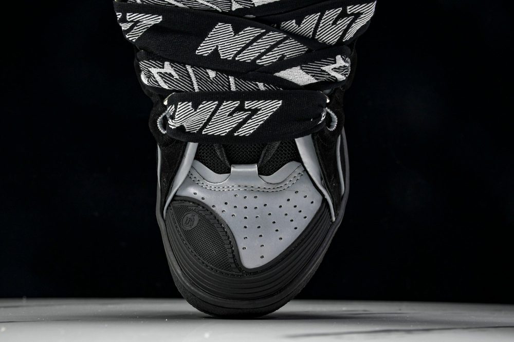 Lanvin Curb Sneaker 'Reflective Black' - Image 7