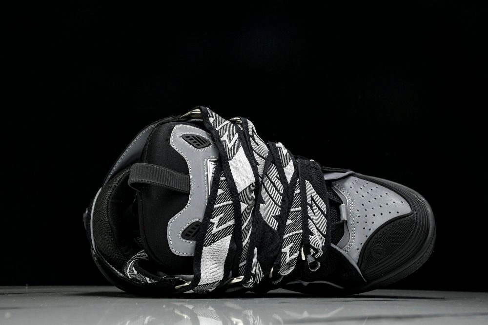 Lanvin Curb Sneaker 'Reflective Black' - Image 4