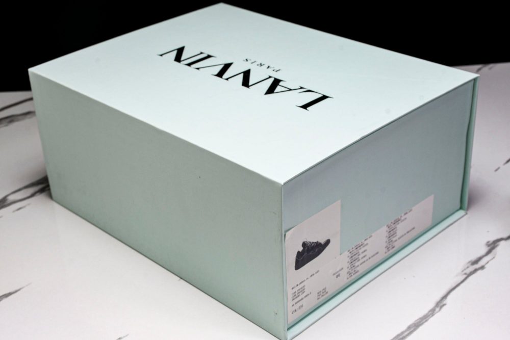 Lanvin Curb Sneaker 'Reflective Black' - Image 31