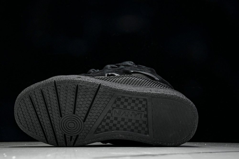 Lanvin Curb Sneaker 'Triple Black' - Image 5