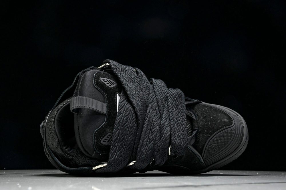 Lanvin Curb Sneaker 'Triple Black' - Image 4