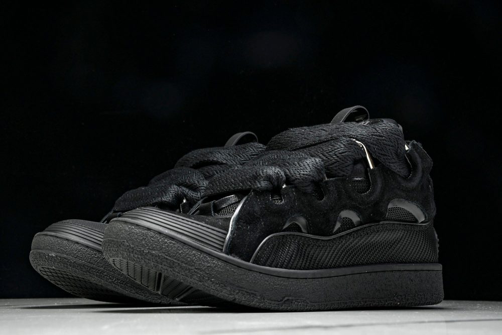 Lanvin Curb Sneaker 'Triple Black' - Image 2