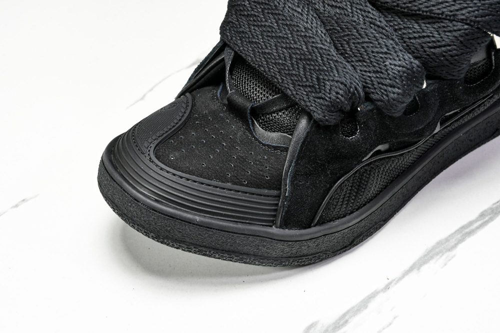 Lanvin Curb Sneaker 'Triple Black' - Image 11