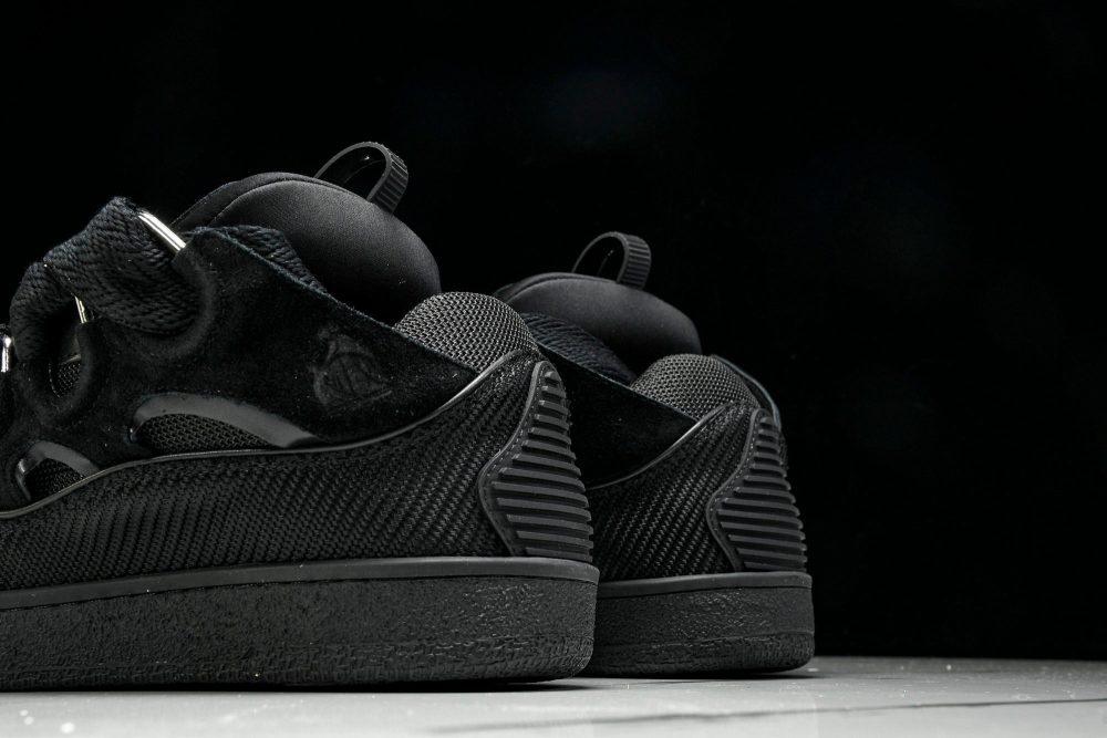 Lanvin Curb Sneaker 'Triple Black' - Image 8