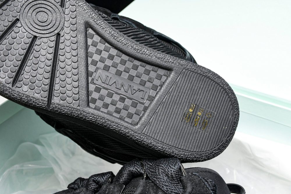 Lanvin Curb Sneaker 'Triple Black' - Image 22