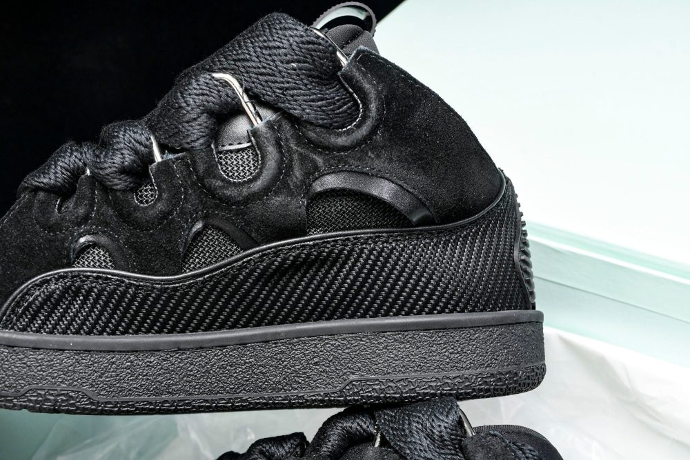 Lanvin Curb Sneaker 'Triple Black' - Image 20