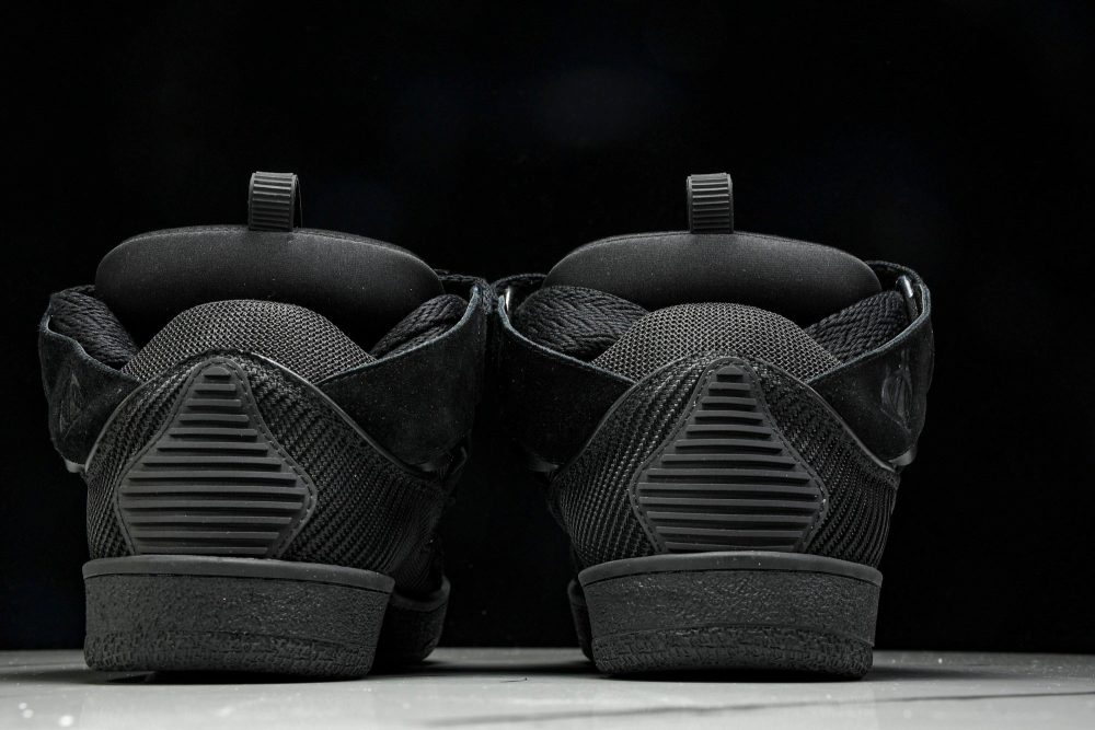 Lanvin Curb Sneaker 'Triple Black' - Image 7