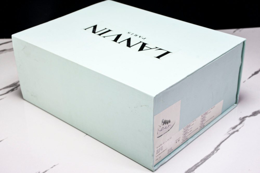 Lanvin Curb Sneaker 'White Green' - Image 22