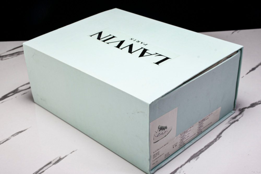 Lanvin Curb Sneaker 'White Green' - Image 26