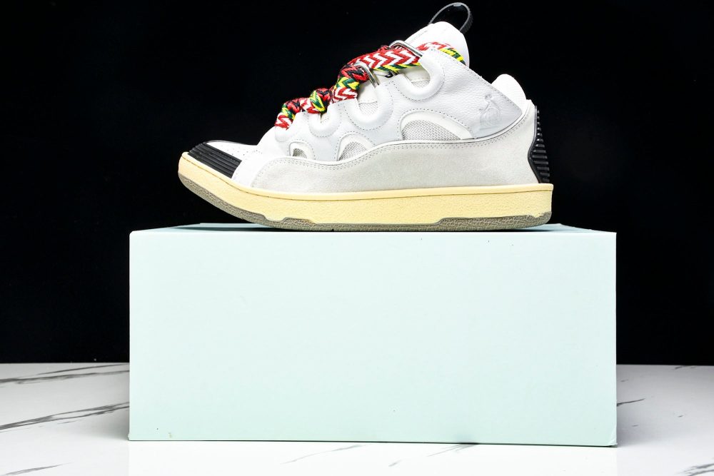 Lanvin Curb Sneaker 'White' - Image 18