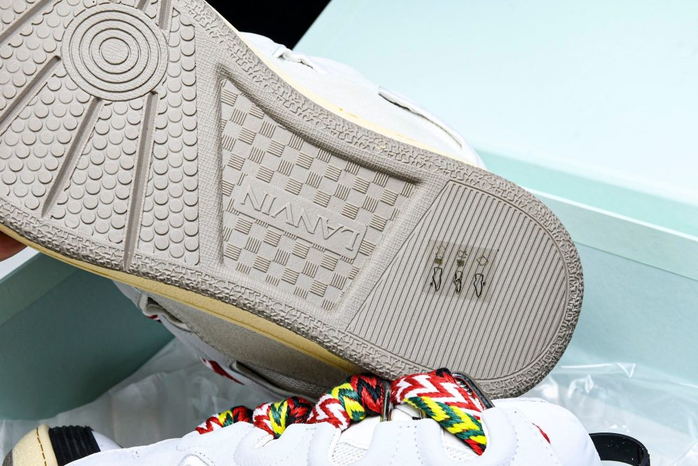 Lanvin Curb Sneaker 'White' - Image 22