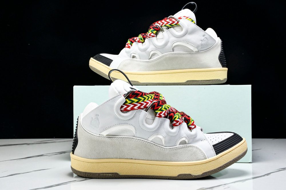 Lanvin Curb Sneaker 'White' - Image 24
