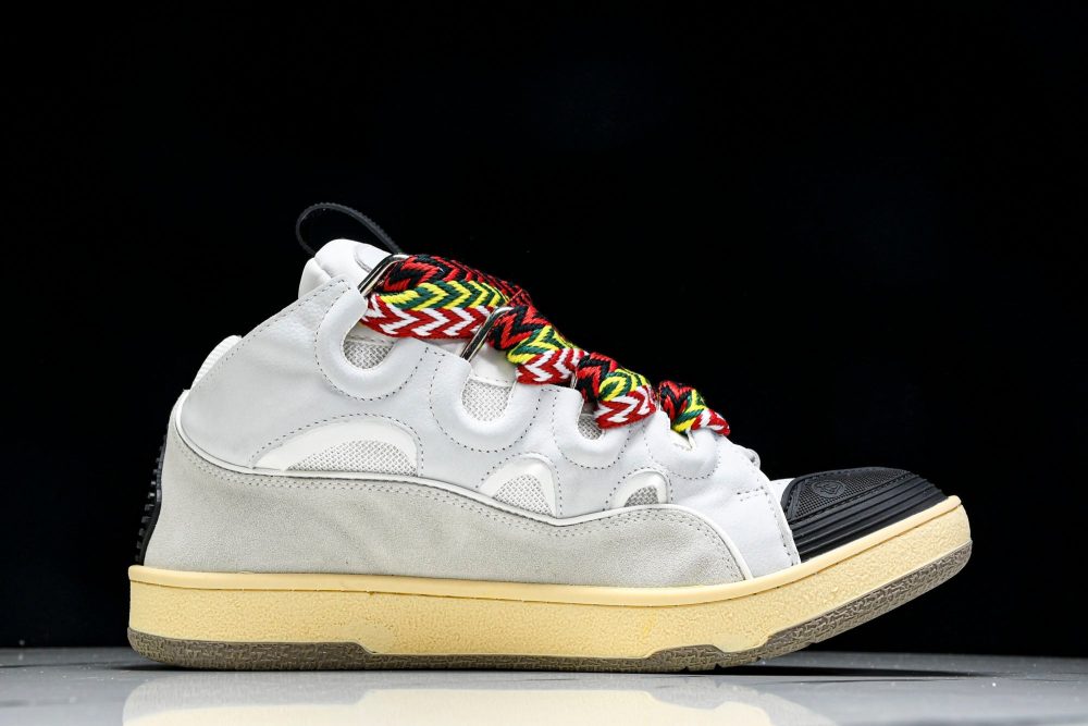 Lanvin Curb Sneaker 'White' - Image 3