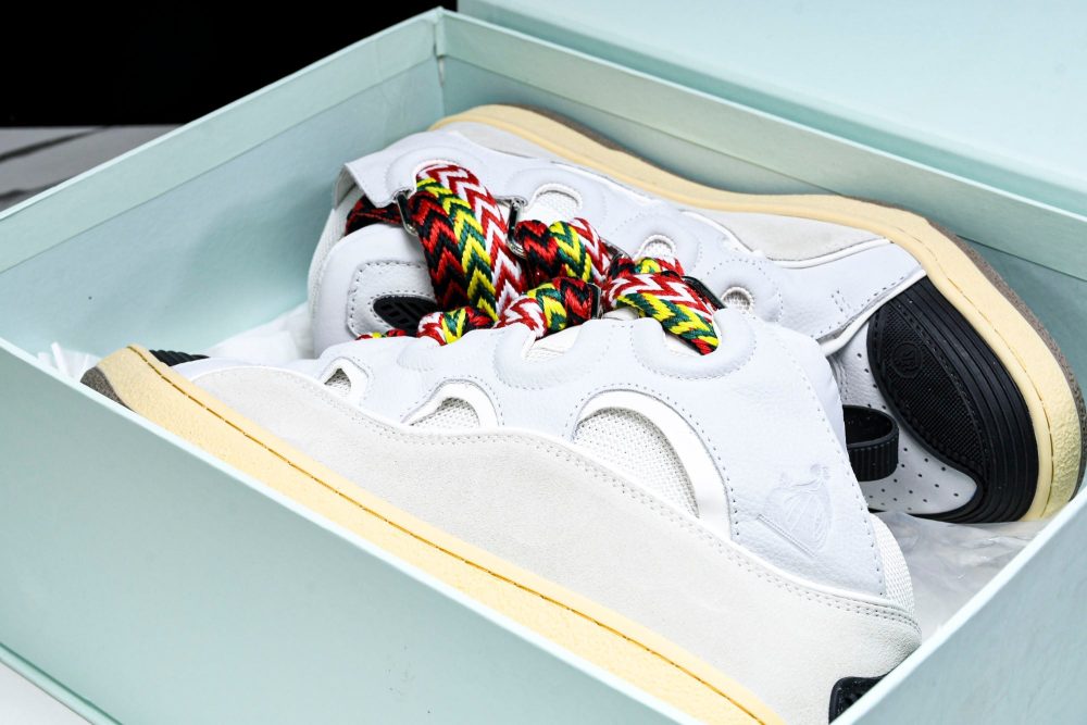 Lanvin Curb Sneaker 'White' - Image 32