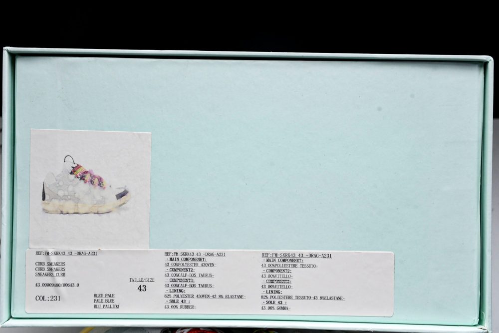 Lanvin Curb Sneaker 'White' - Image 28