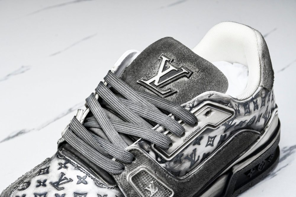 Louis Vuittоп Trainer Low 'Black Distressed' - Image 28