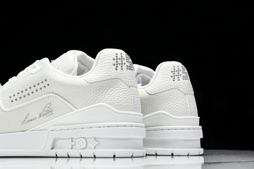Louis Vuittоп Trainer Low 'White Studded' - Image 8