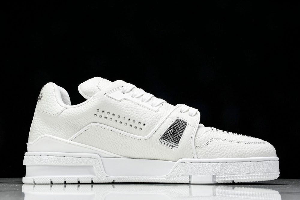 Louis Vuittоп Trainer Low 'White Studded' - Image 3