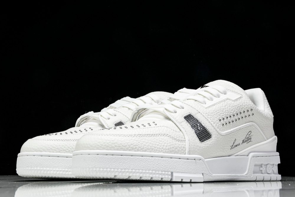 Louis Vuittоп Trainer Low 'White Studded' - Image 2