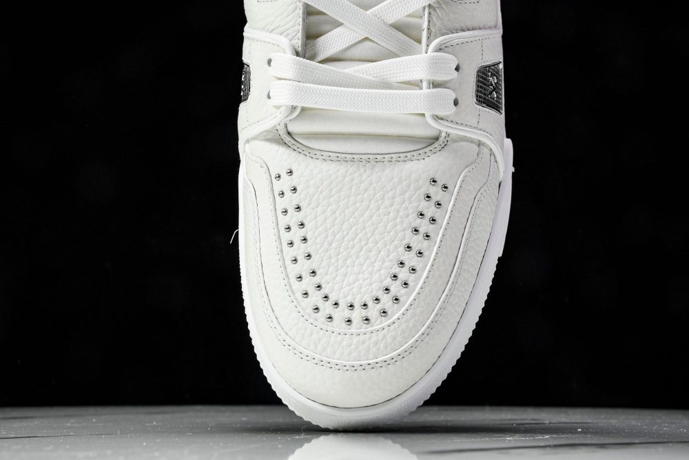 Louis Vuittоп Trainer Low 'White Studded' - Image 6