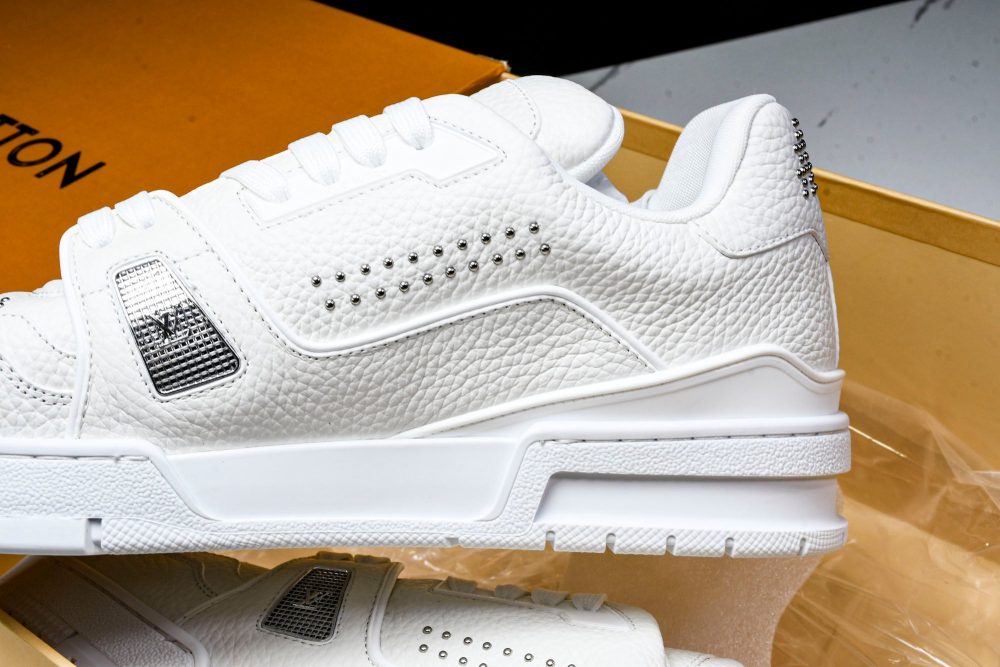Louis Vuittоп Trainer Low 'White Studded' - Image 31