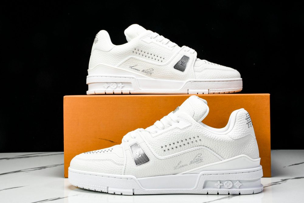 Louis Vuittоп Trainer Low 'White Studded' - Image 34
