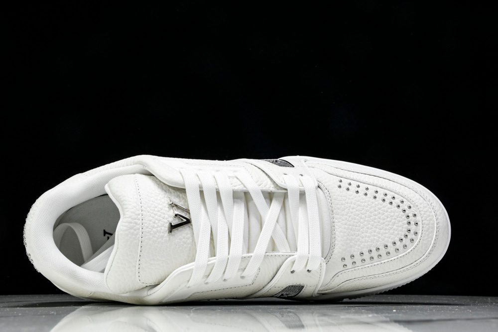 Louis Vuittоп Trainer Low 'White Studded' - Image 4