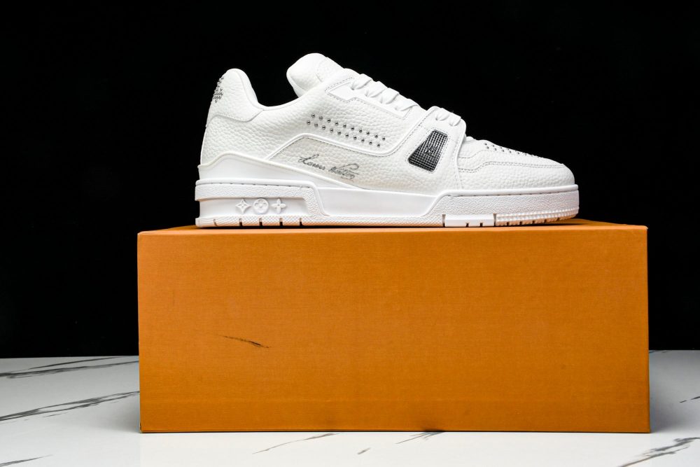 Louis Vuittоп Trainer Low 'White Studded' - Image 36