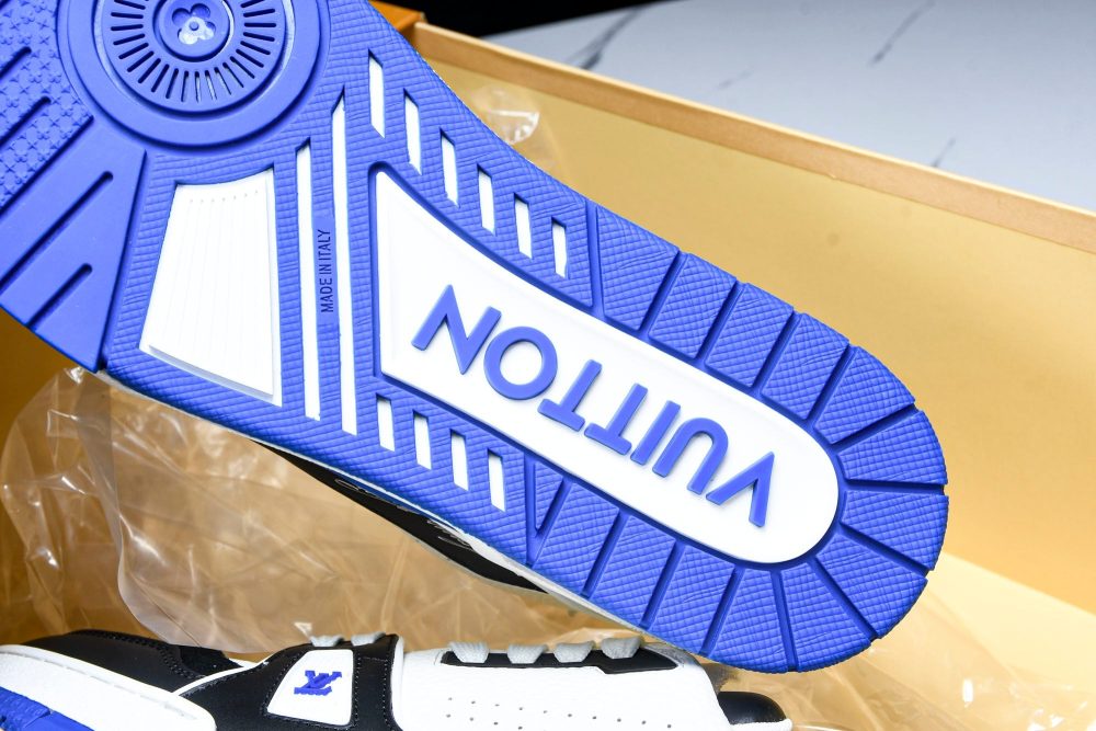 Louis Vuittоп Trainer Low 'Black White Blue Sole' - Image 33
