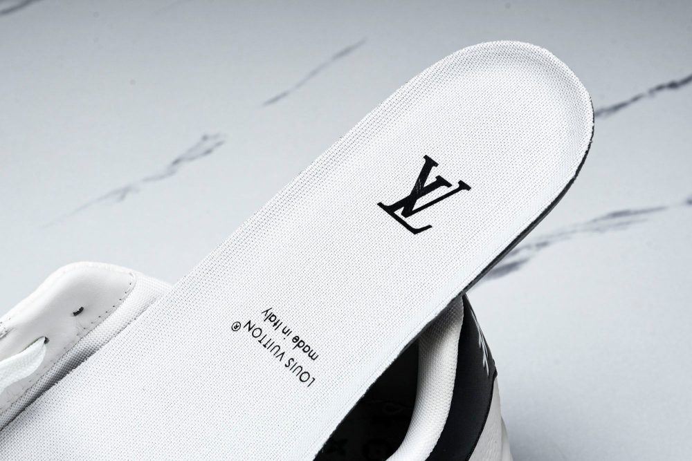 Louis Vuittоп Trainer Low 'Black White Blue Sole' - Image 12