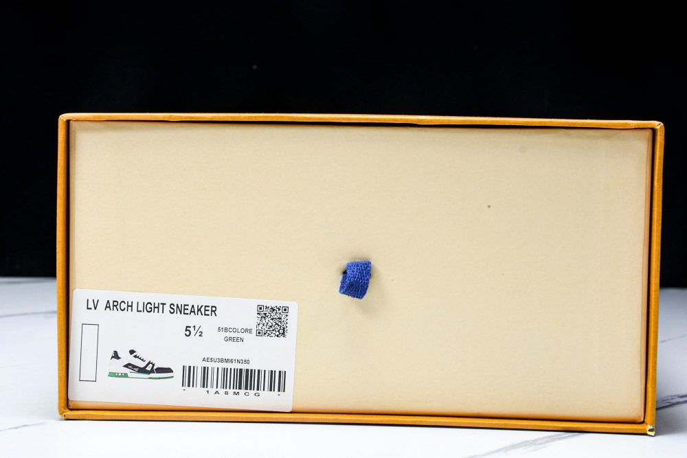 Louis Vuittоп Trainer Low 'Black White Green Sole' - Image 28