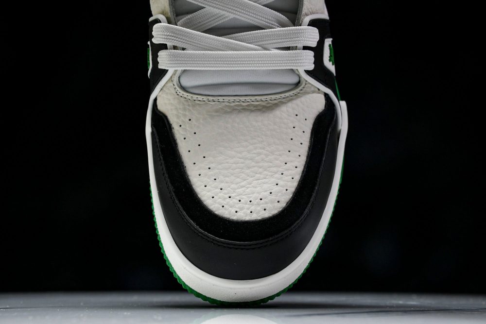 Louis Vuittоп Trainer Low 'Black White Green Sole' - Image 4