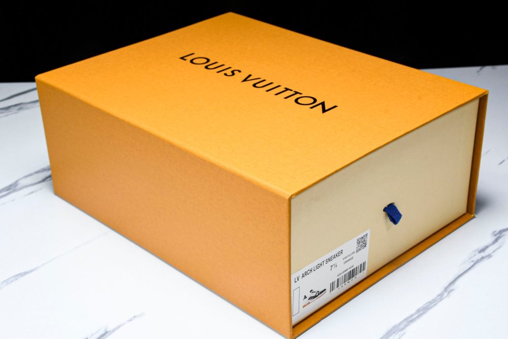 Louis Vuittоп Trainer Low 'Black White Orange Sole' - Image 26