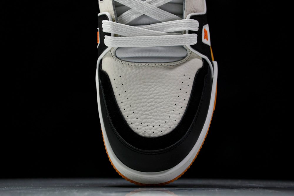 Louis Vuittоп Trainer Low 'Black White Orange Sole' - Image 6
