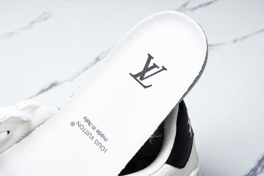 Louis Vuittоп Trainer Low 'Black White Pink Sole' - Image 11