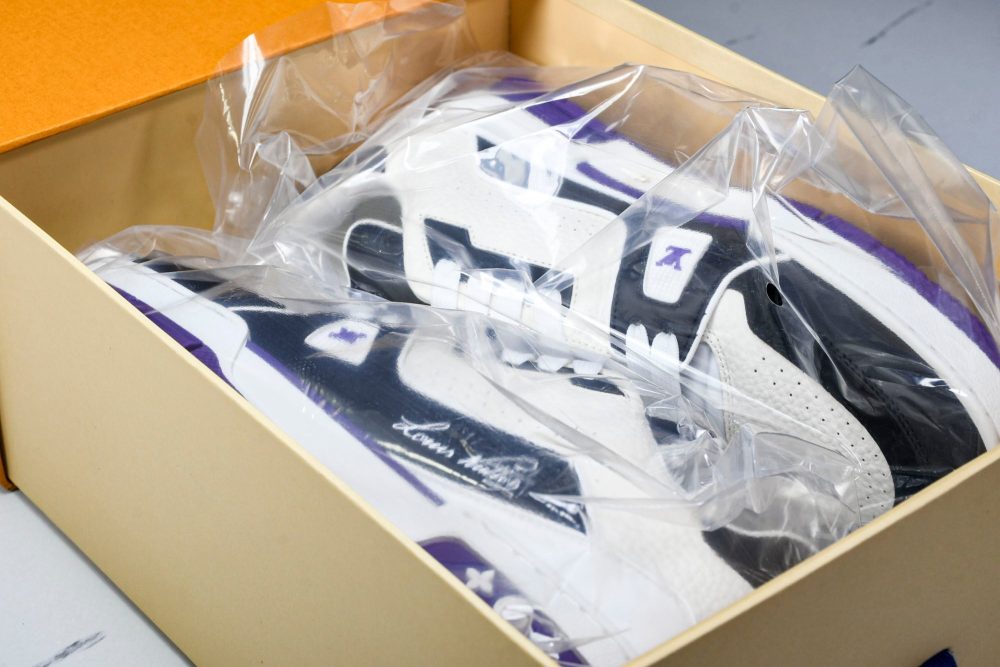 Louis Vuittоп Trainer Low 'Black White Violet Sole' - Image 33