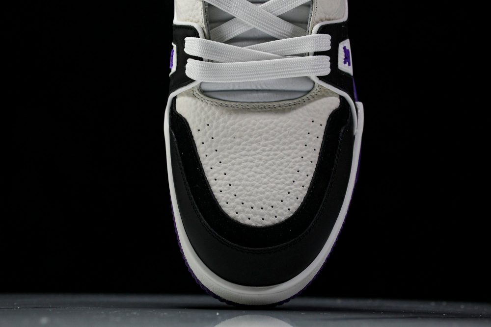 Louis Vuittоп Trainer Low 'Black White Violet Sole' - Image 4