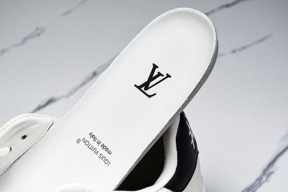 Louis Vuittоп Trainer Low 'Black White Violet Sole' - Image 10