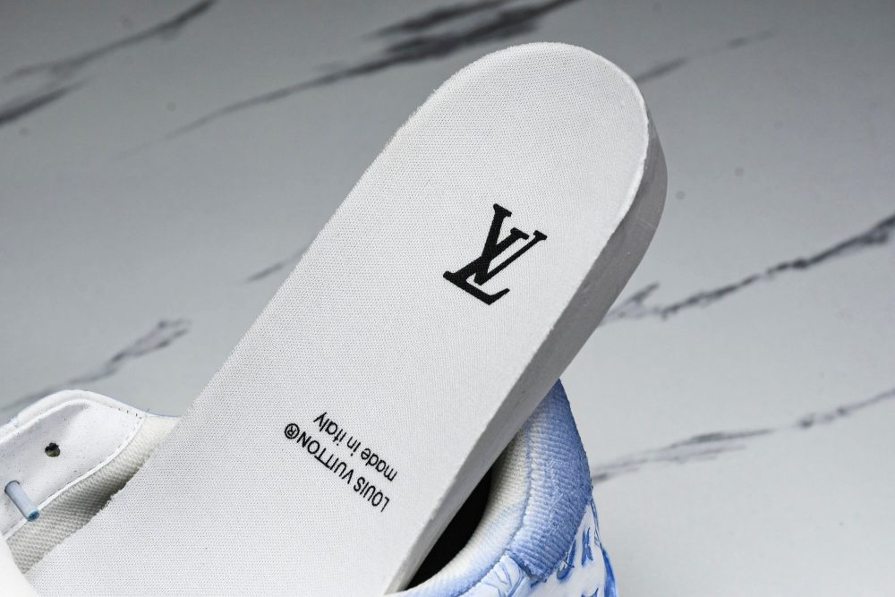 Louis Vuittоп Trainer Low 'Blue Distressed' - Image 11