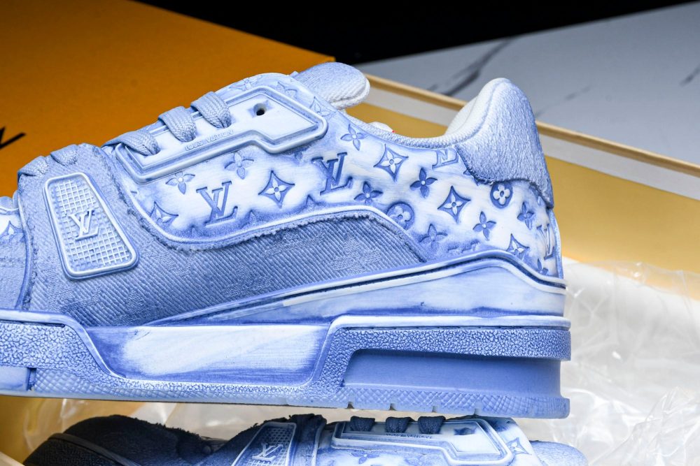 Louis Vuittоп Trainer Low 'Blue Distressed' - Image 28