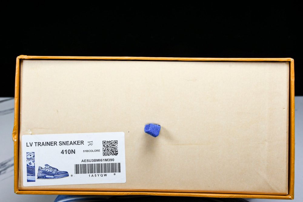 Louis Vuittоп Trainer Low 'Blue Distressed' - Image 19