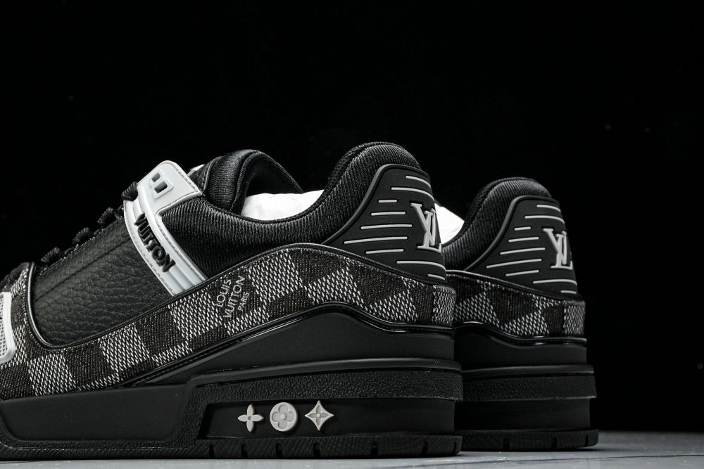 Louis Vuittоп Trainer Low 'Damier Black' - Image 8